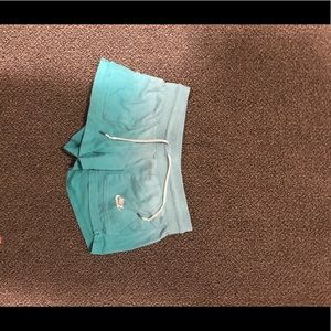 Nike blue ombré cotton shorts
